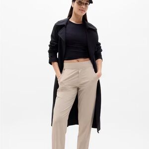 Athleta Brooklyn Cream lightweight pant - Neutral Tone